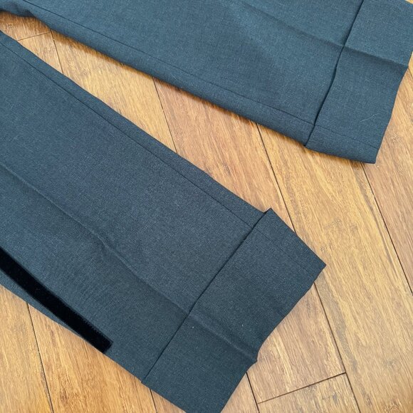 Nº 21 Wool Wide Leg Pants in Dark Grey Color - Picture 7 of 9